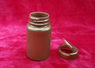bottiglie di plastica per le capsule, bottiglie dell'HDPE spesso di 1.0mm di pillola su ordinazione vuote