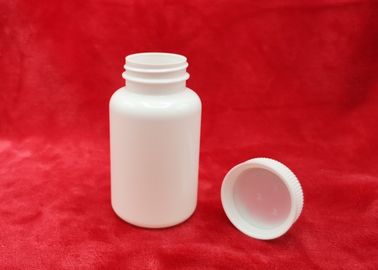 Serie completa di plastica delle bottiglie di pillola dell'HDPE 150ml con colore di bianco fodera/del cappuccio