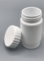 contenitori farmaceutici dell'HDPE rotondo 60ml, contenitori di plastica bianchi della compressa con il cappuccio