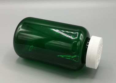 contenitori di plastica della vitamina di altezza di 140mm, Brown/contenitori di plastica trasparenti della compressa farmaceutici