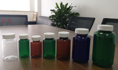 Verde di bottiglie rotondo della medicina dell'ANIMALE DOMESTICO di sanità 250ml/Brown/colore naturale