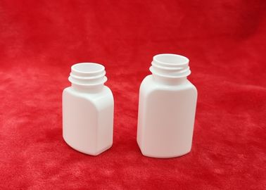 Bottiglie vuote della compressa del polietilene ad alta densità, bottiglia quadrata dell'animale domestico per l'imballaggio delle pillole