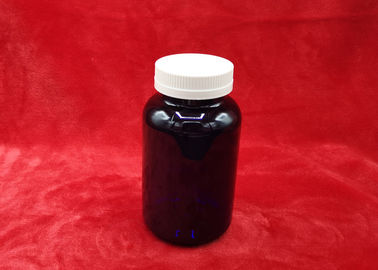 Bottiglie di plastica del grado farmaceutico del cappuccio della prova del bambino, bottiglia blu della plastica 500ml