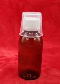 Bottiglie di plastica dell'animale domestico della serie completa, bottiglie di pillola liquide della farmacia dell'imballaggio con la capsula/la tazza di misurazione