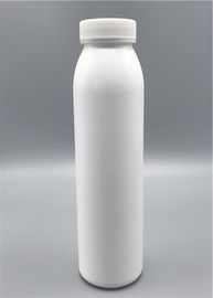 bottiglie di plastica rotonde dell'HDPE 400ml, bottiglie di plastica bianche ricoperte della farmacia 