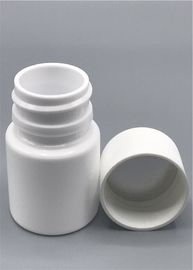 bottiglie di pillola di plastica bianche 30ml con il coperchio, bottiglie vuote rotonde della capsula 